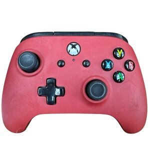 PowerA / PDP Microsoft XBOX ONE Wired Controller Brick Red Untested‎ No Cord